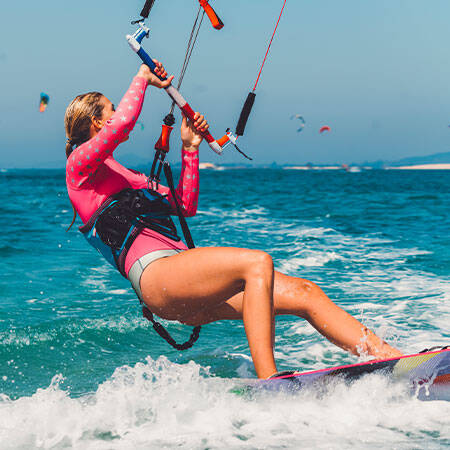 Kite surf Camping El Delfin Verde Platja d'Aro Platja d'Aro Tohapi